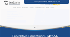 Desktop Screenshot of benderdentalcare.com